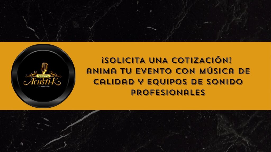 banner cotizacion orquesta digital en Lima